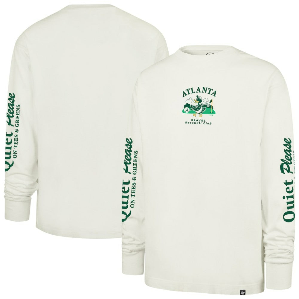 MLB Atlanta Braves '47 Quiet Please Foundation Long Sleeve T-Shirt
