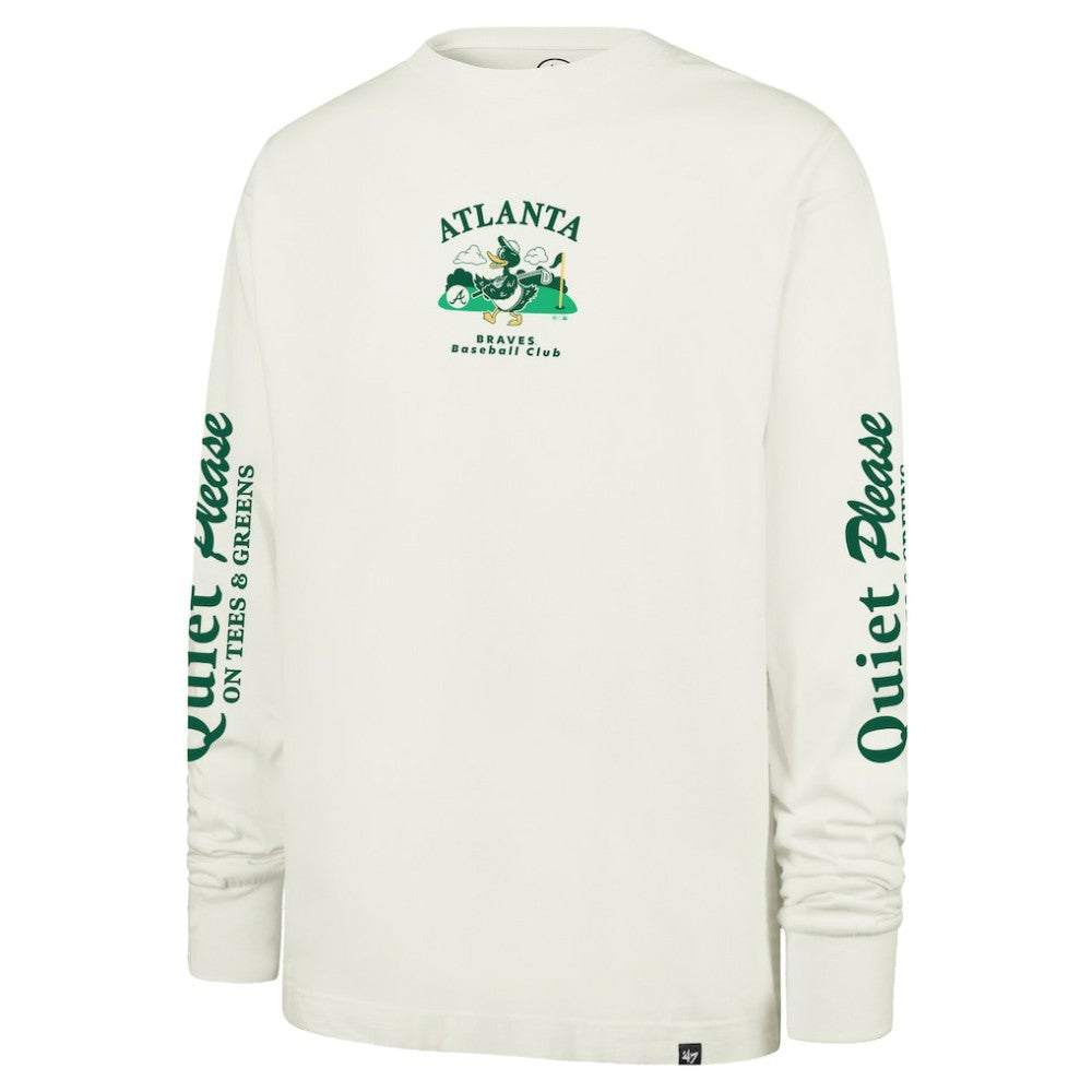 MLB Atlanta Braves '47 Quiet Please Foundation Long Sleeve T-Shirt