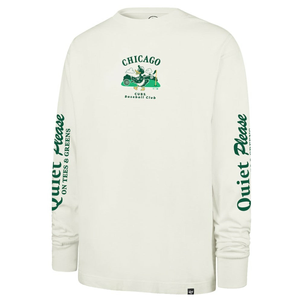 MLB Chicago Cubs '47 Quiet Please Foundation Long Sleeve T-Shirt