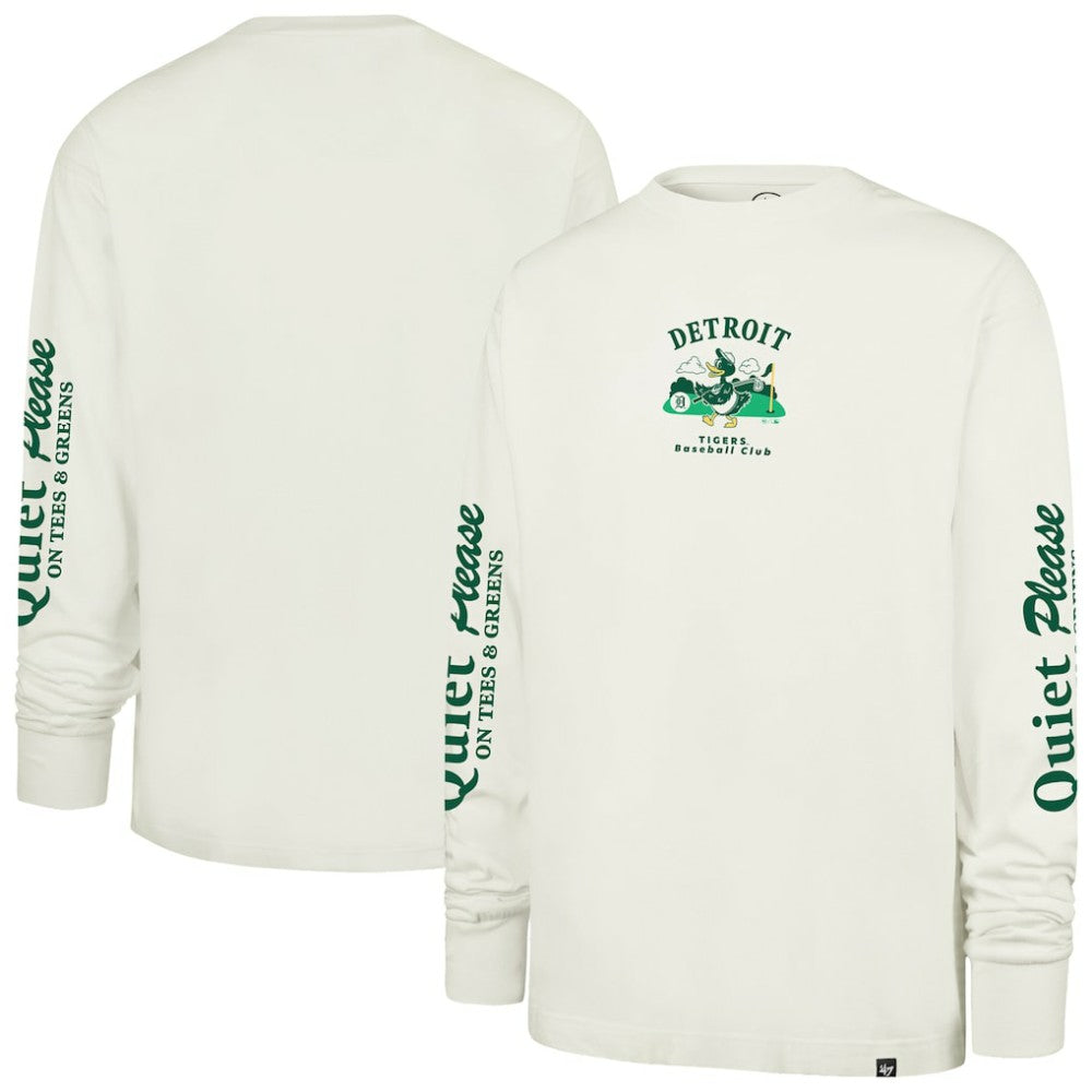 MLB Detroit Tigers '47 Quiet Please Foundation Long Sleeve T-Shirt
