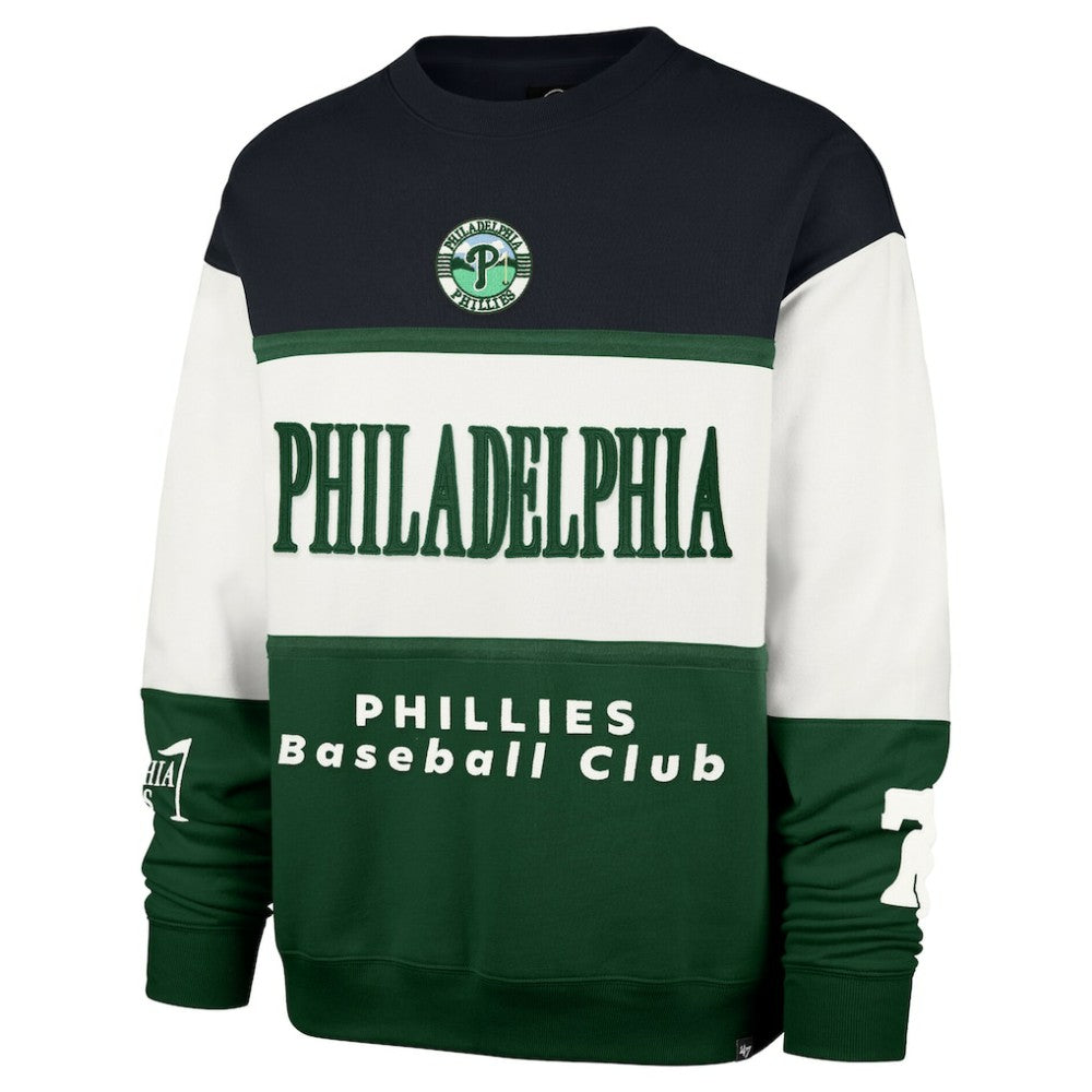 MLB Philadelphia Phillies '47 Tee Up Maximalist Fleece Sweatshirt