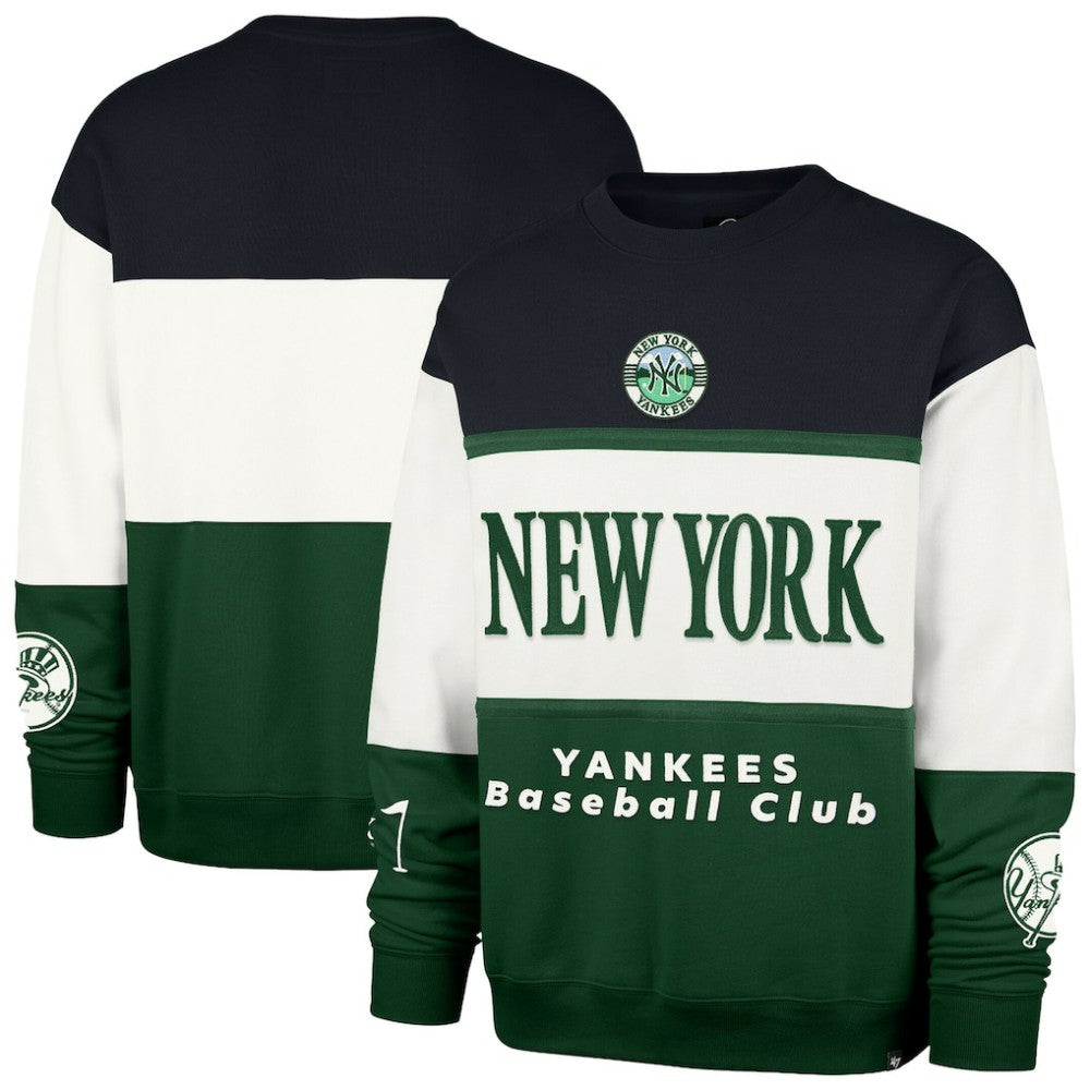 MLB New York Yankees '47 Tee Up Maximalist Fleece Sweatshirt