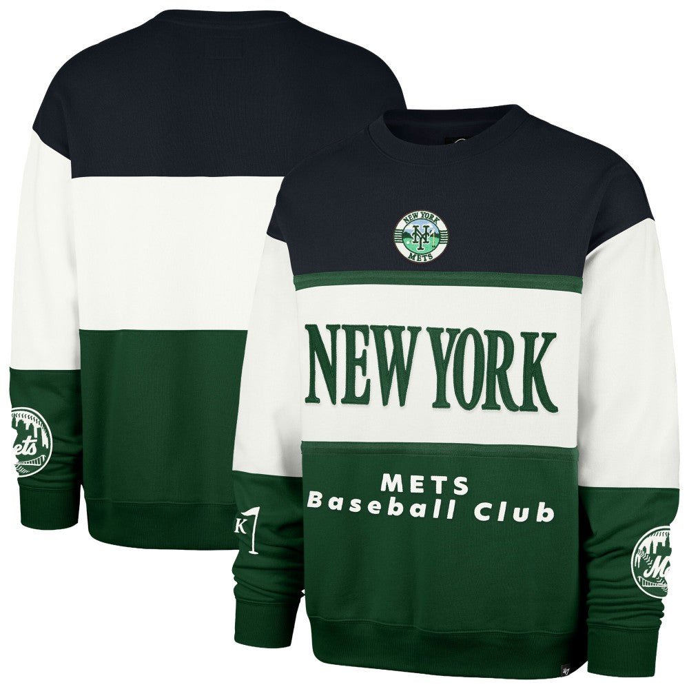 MLB New York Mets '47 Tee Up Maximalist Fleece Sweatshirt