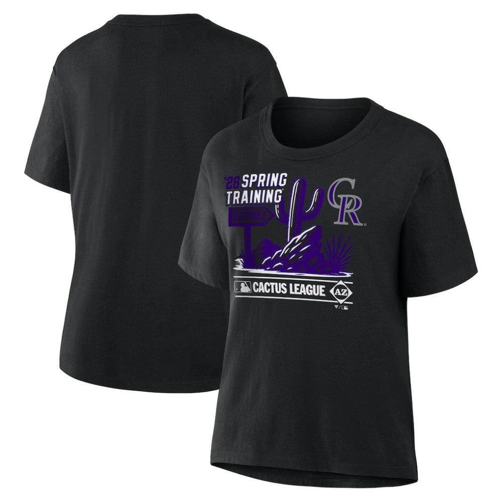 MLB Colorado Rockies Women's 2026 Spring Training Cactus League Hometown Special T-Shirt