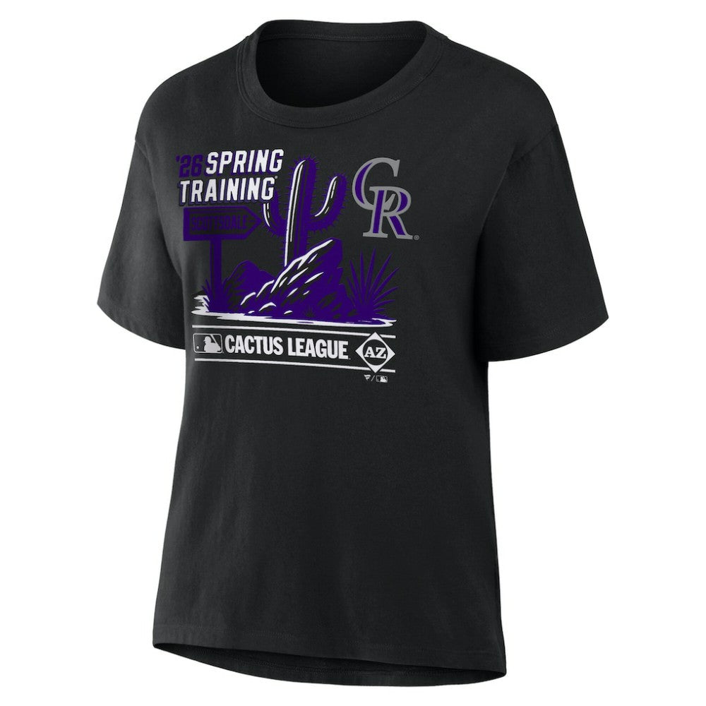 MLB Colorado Rockies Women's 2026 Spring Training Cactus League Hometown Special T-Shirt