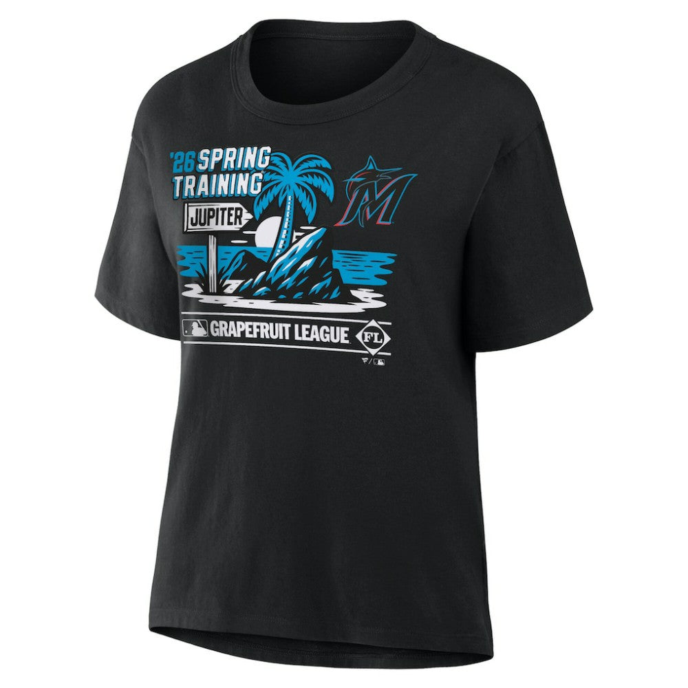 MLB Miami Marlins Women's 2026 Spring Training Grapefruit League Hometown Special T-Shirt