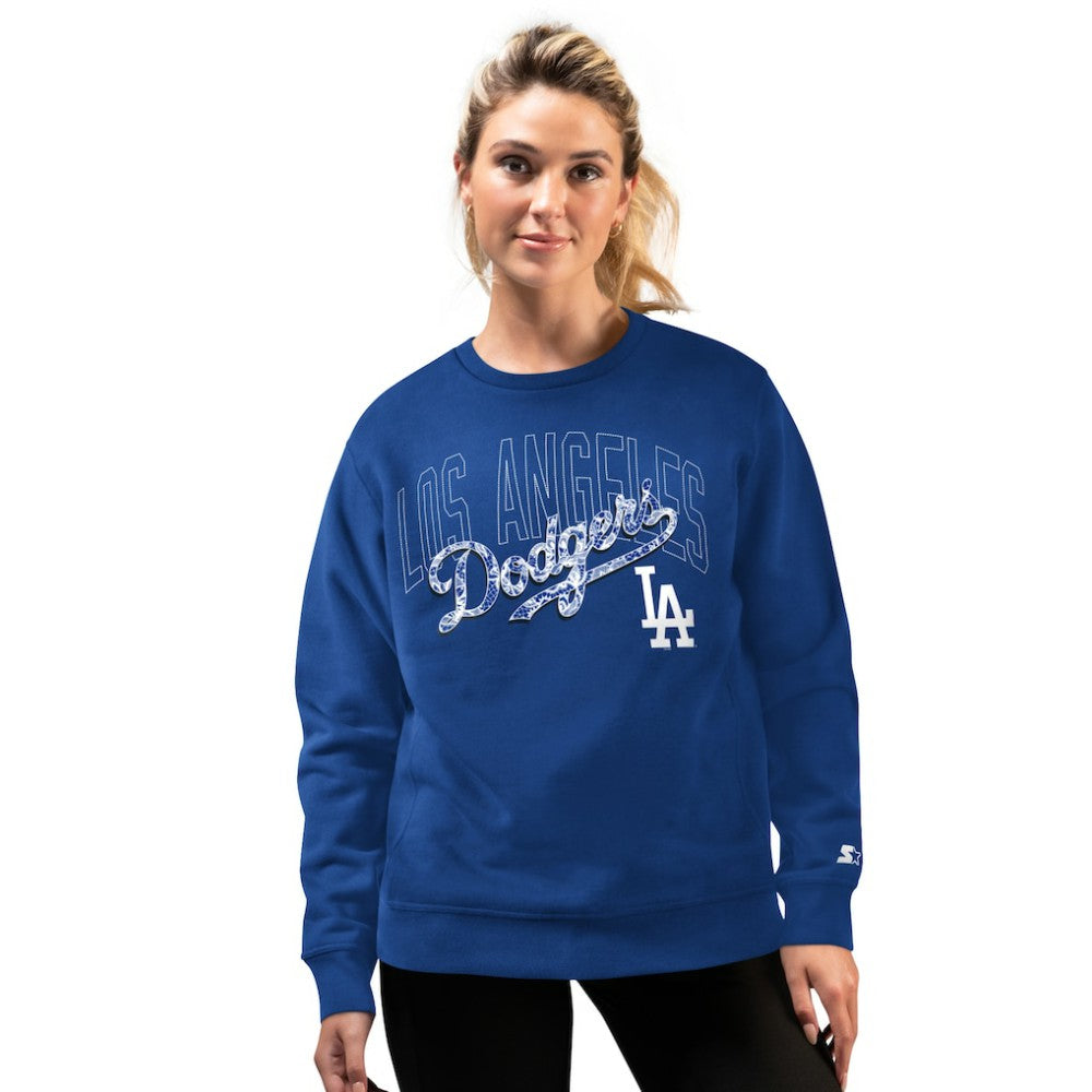 MLB Los Angeles Dodgers Starter Women's Lace Classic Sweatshirt