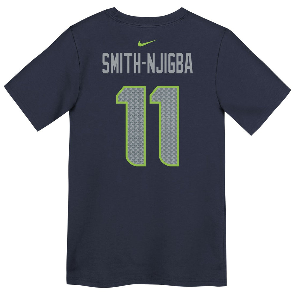 Jaxon Smith-Njigba  Preschool Super Bowl LX Patch Name & Number T-Shirt - Seattle Seahawks