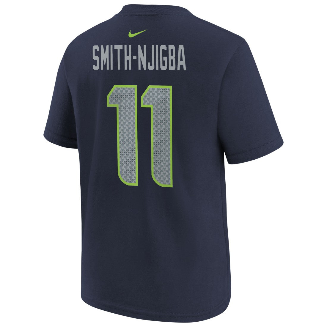 Jaxon Smith-Njigba  Youth Super Bowl LX Patch Name & Number T-Shirt - Seattle Seahawks