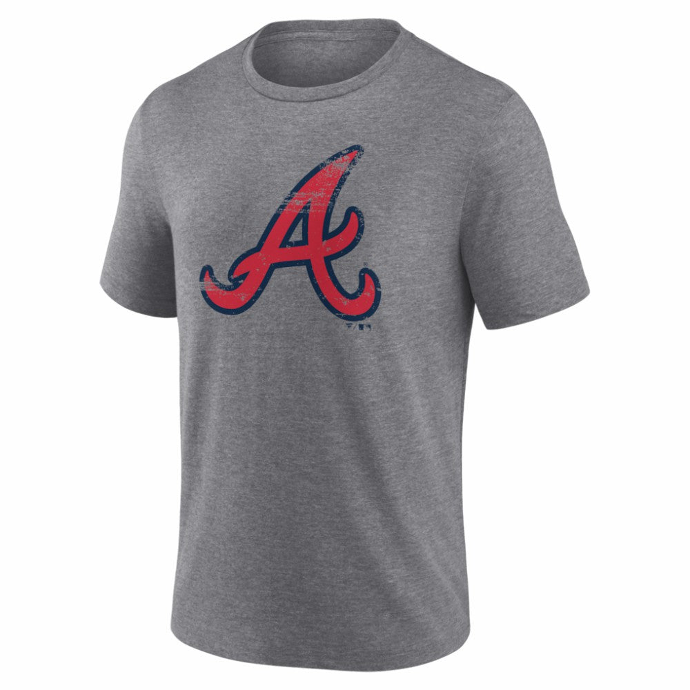 MLB Atlanta Braves Heritage Personalized Any Name & Number Tri-Blend T-Shirt