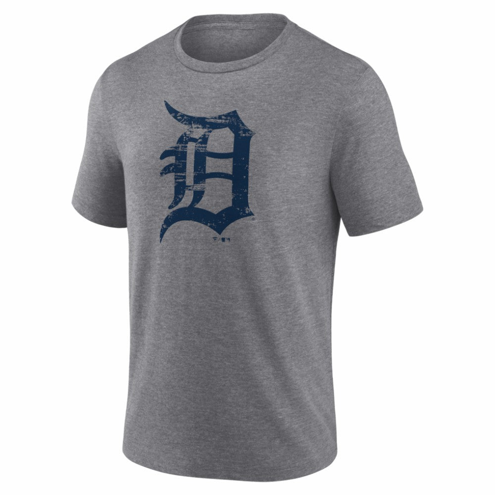 MLB Detroit Tigers Heritage Personalized Any Name & Number Tri-Blend T-Shirt