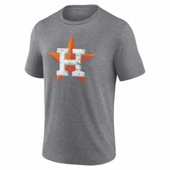 MLB Houston Astros Heritage Personalized Any Name & Number Tri-Blend T-Shirt