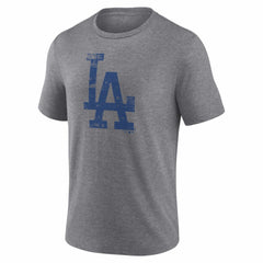 MLB Los Angeles Dodgers Heritage Personalized Any Name & Number Tri-Blend T-Shirt