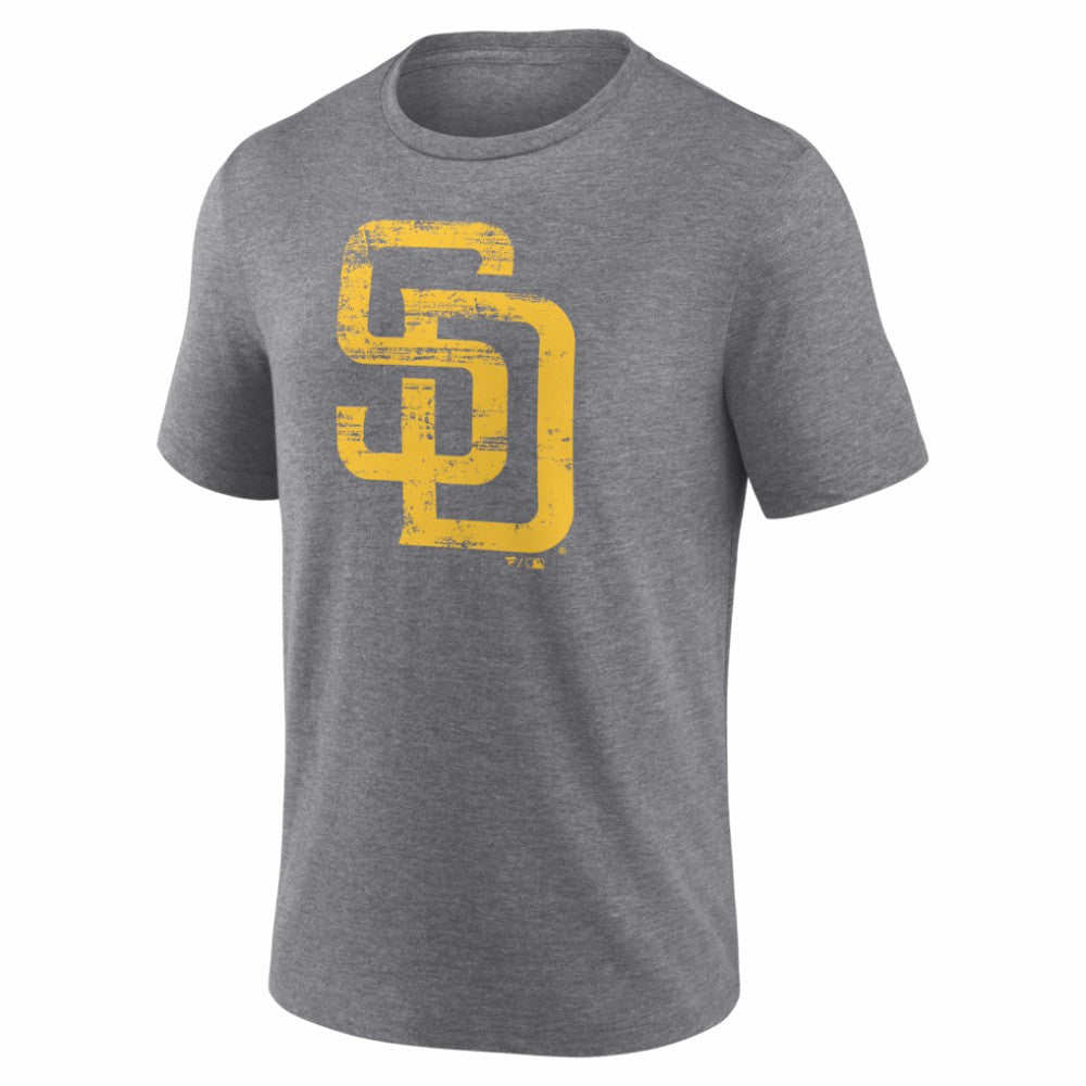MLB San Diego Padres Heritage Personalized Any Name & Number Tri-Blend T-Shirt