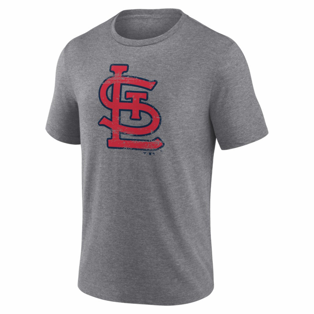 MLB St. Louis Cardinals Heritage Personalized Any Name & Number Tri-Blend T-Shirt
