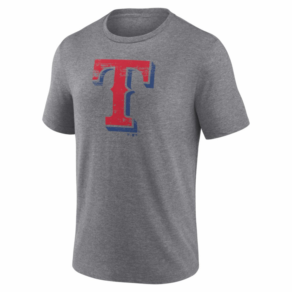 MLB Texas Rangers Heritage Personalized Any Name & Number Tri-Blend T-Shirt
