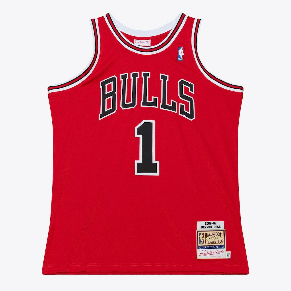 NBA Derrick Rose Chicago Bulls 2008-09 Authentic Jersey sale