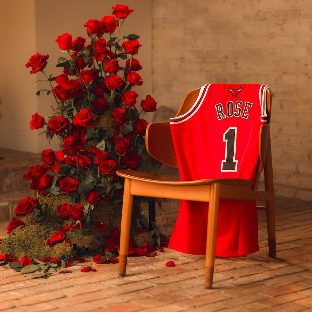 NBA Derrick Rose Chicago Bulls 2008-09 Authentic Jersey sale