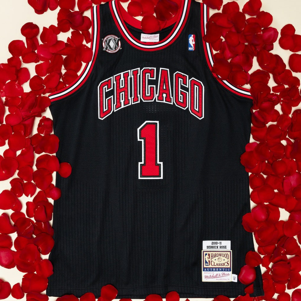 NBA Derrick Rose Chicago Bulls 2010-11 Authentic Jersey sale