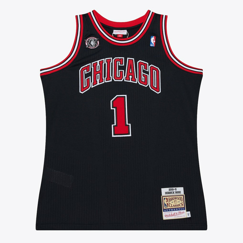 NBA Derrick Rose Chicago Bulls 2010-11 Authentic Jersey sale