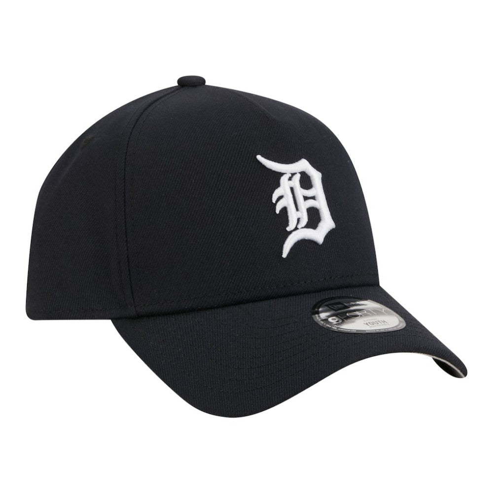 MLB Detroit Tigers New Era Youth 9FORTY A-Frame Adjustable Hat
