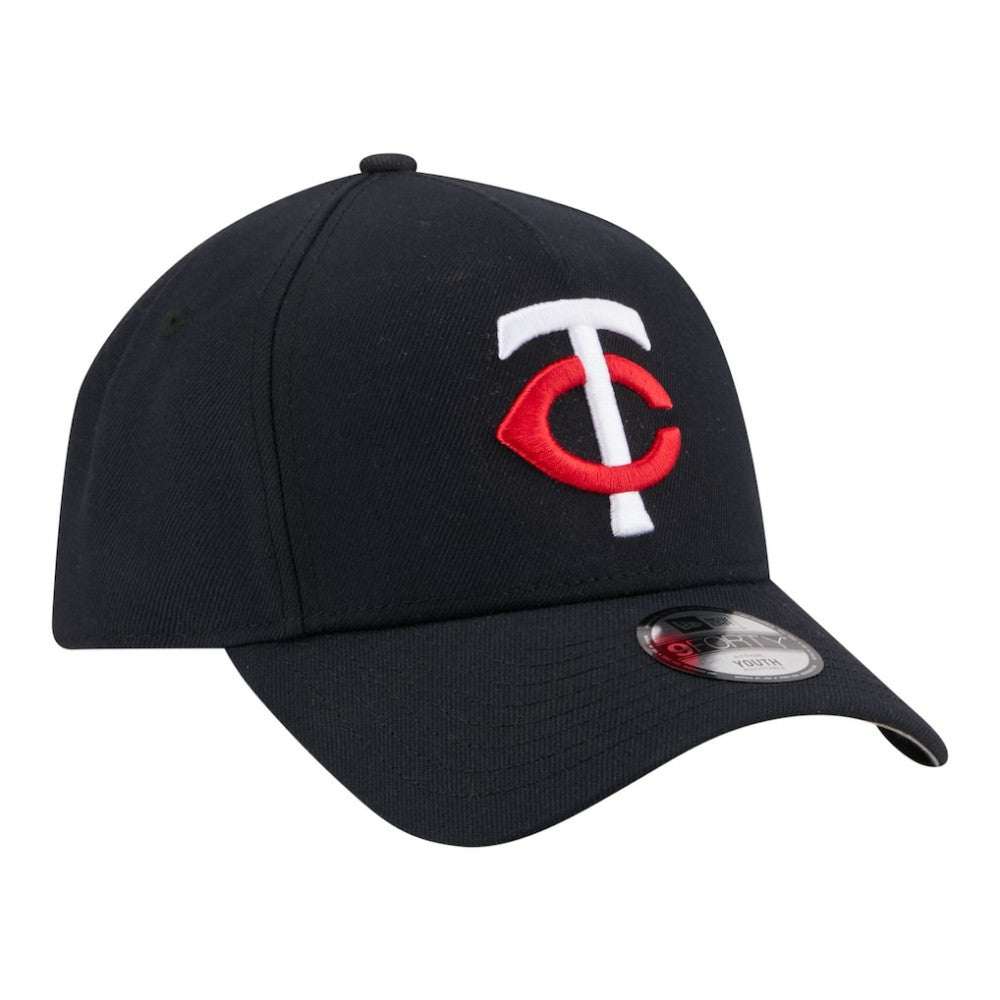 MLB Minnesota Twins New Era Youth 9FORTY A-Frame Adjustable Hat