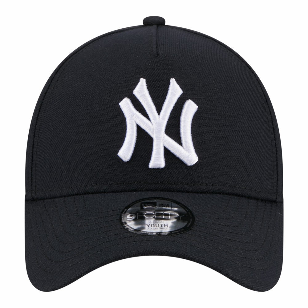 MLB New York Yankees New Era Youth 9FORTY A-Frame Adjustable Hat