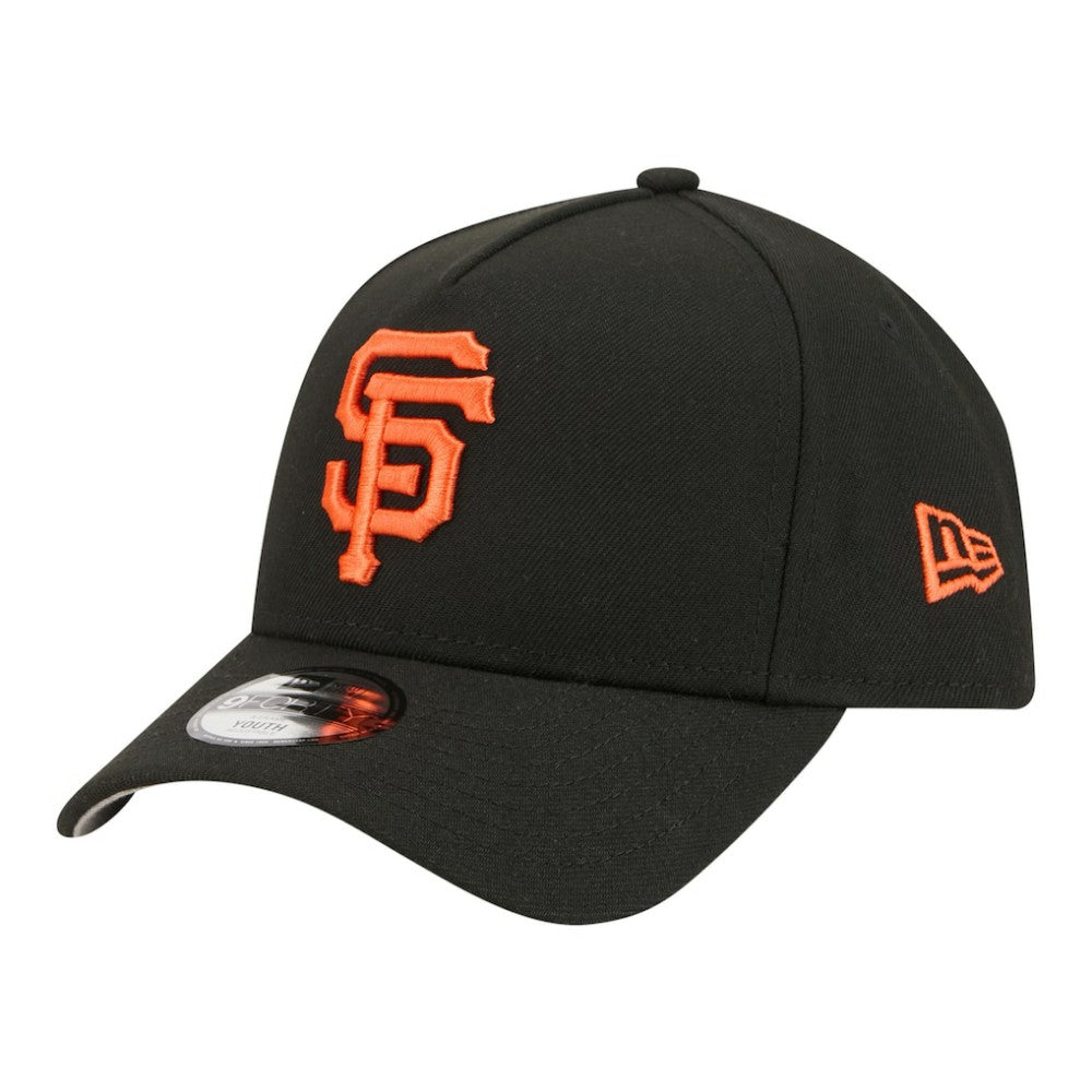 MLB San Francisco Giants New Era Youth 9FORTY A-Frame Adjustable Hat
