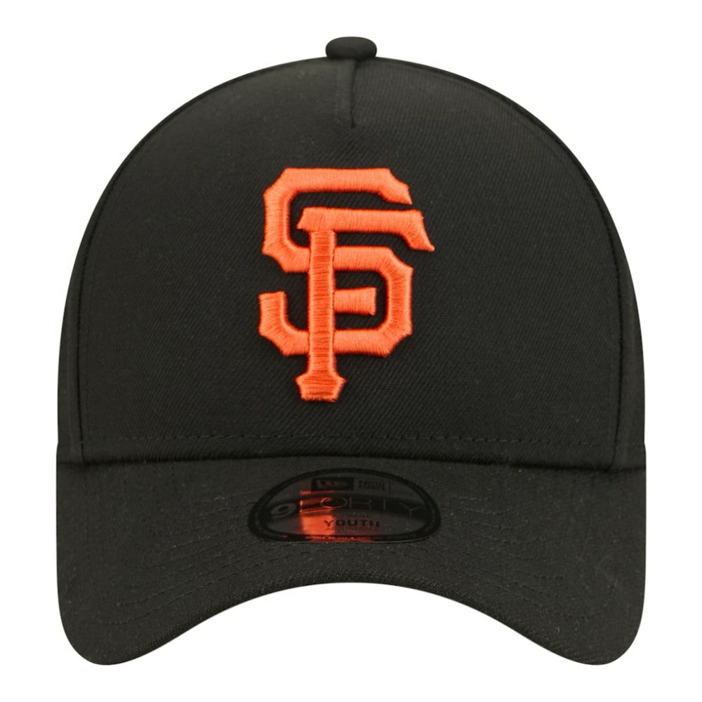 MLB San Francisco Giants New Era Youth 9FORTY A-Frame Adjustable Hat