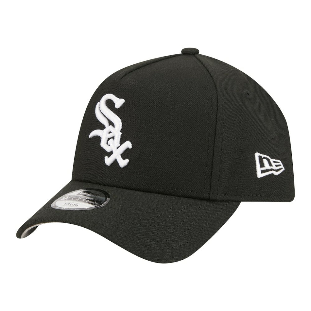 MLB Chicago White Sox New Era Youth 9FORTY A-Frame Adjustable Hat