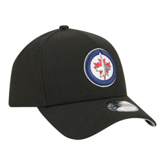 NHL Black Winnipeg Jets New Era Youth 9FORTY A-Frame Adjustable Hat