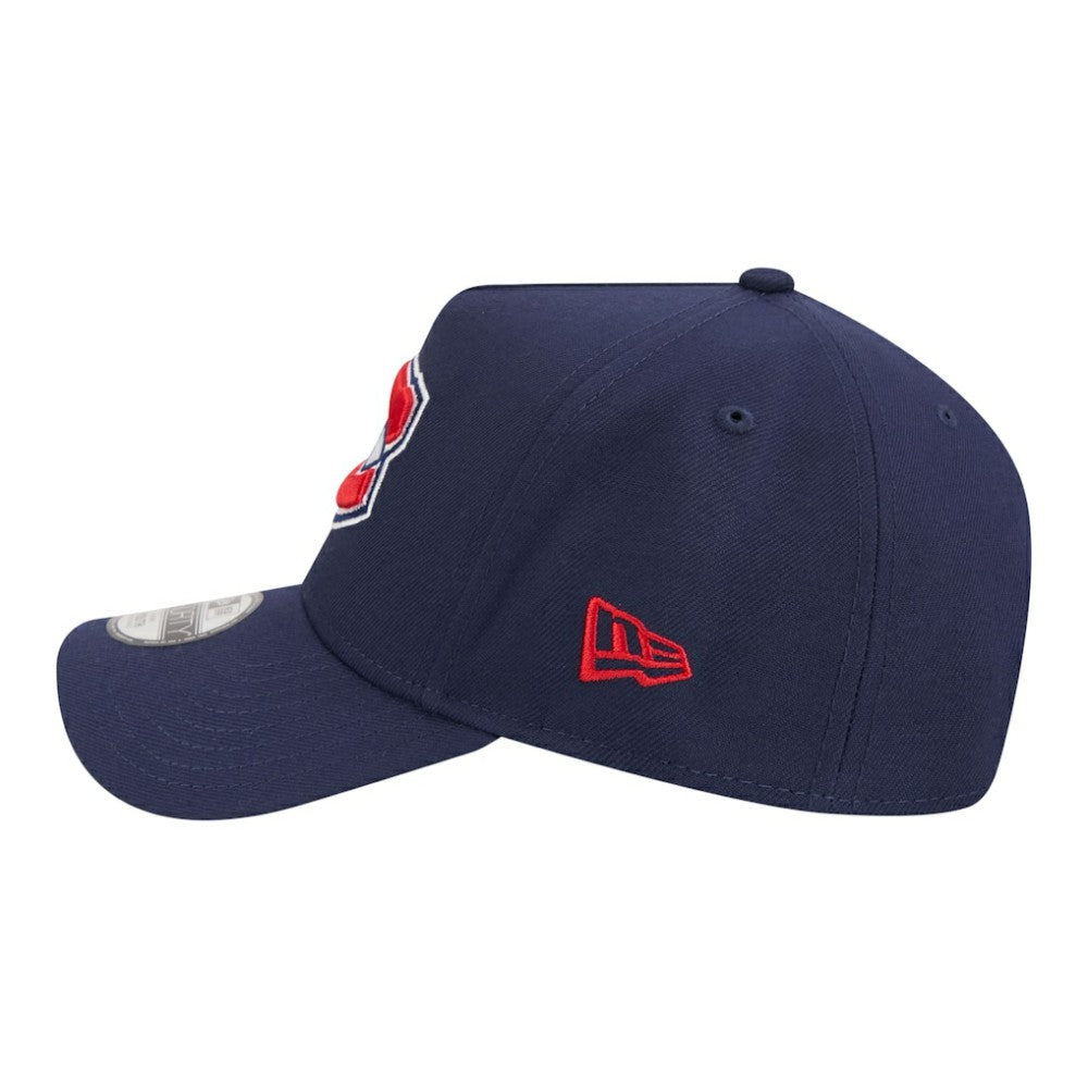 NHL Navy Montreal Canadiens New Era Youth 9FORTY A-Frame Adjustable Hat