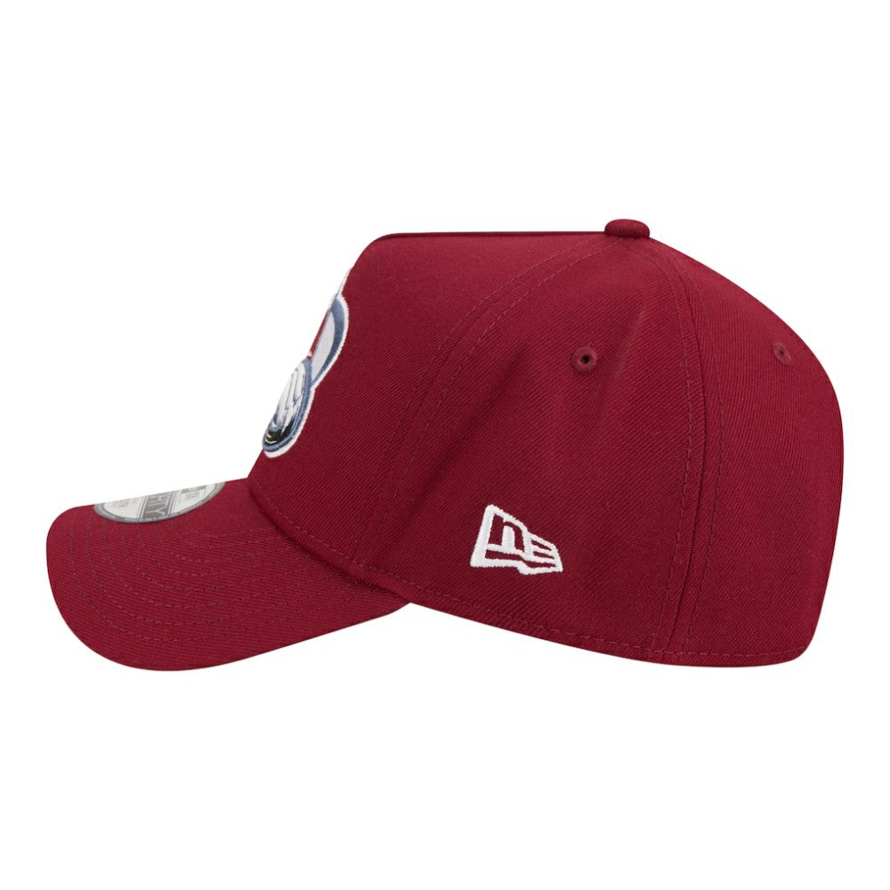 NHL Burgundy Colorado Avalanche New Era Youth 9FORTY A-Frame Adjustable Hat