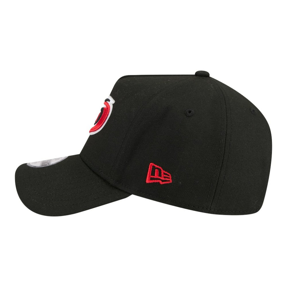NHL Black Carolina Hurricanes New Era Youth 9FORTY A-Frame Adjustable Hat