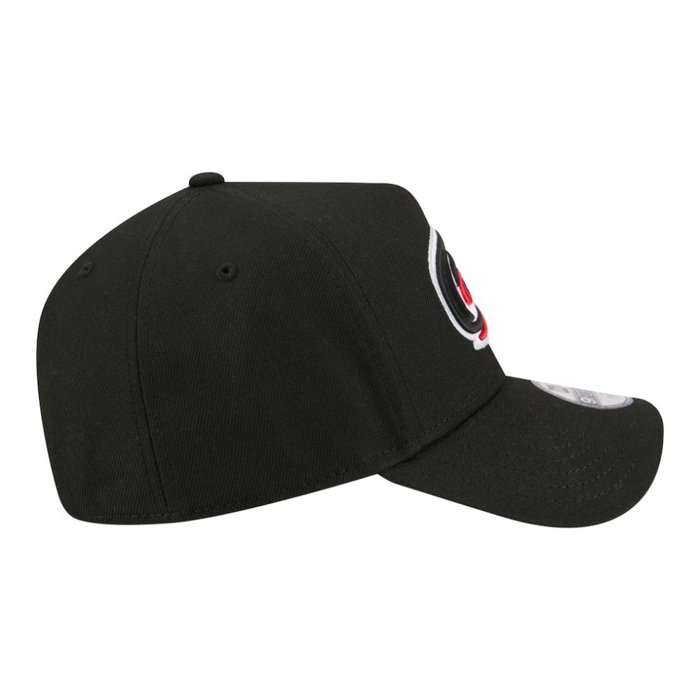 NHL Black Carolina Hurricanes New Era Youth 9FORTY A-Frame Adjustable Hat