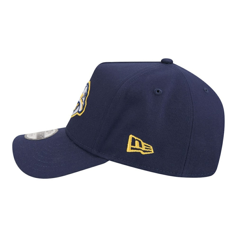 NHL Navy Nashville Predators New Era Youth 9FORTY A-Frame Adjustable Hat