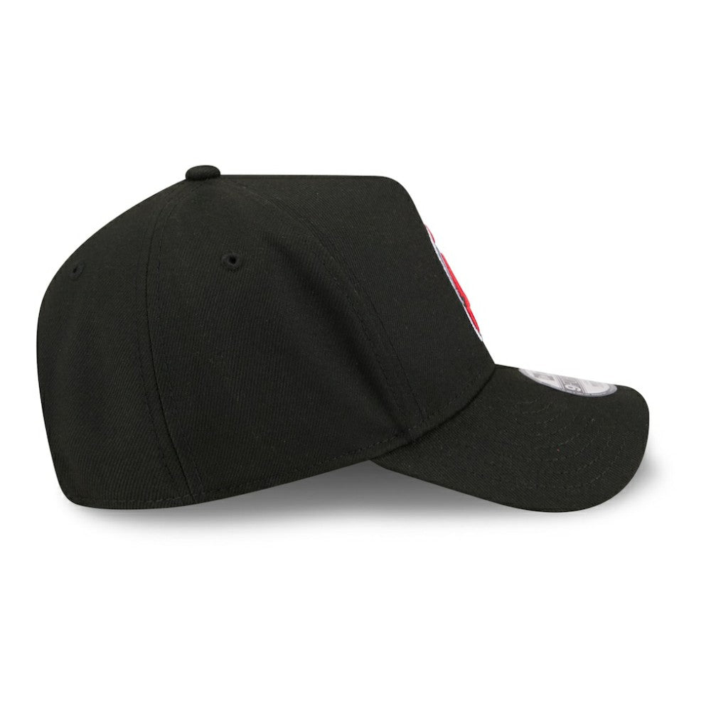 NHL Black New Jersey Devils New Era Youth 9FORTY A-Frame Adjustable Hat