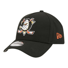 NHL Black Anaheim Ducks New Era Youth 9FORTY A-Frame Adjustable Hat