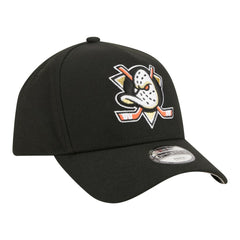 NHL Black Anaheim Ducks New Era Youth 9FORTY A-Frame Adjustable Hat