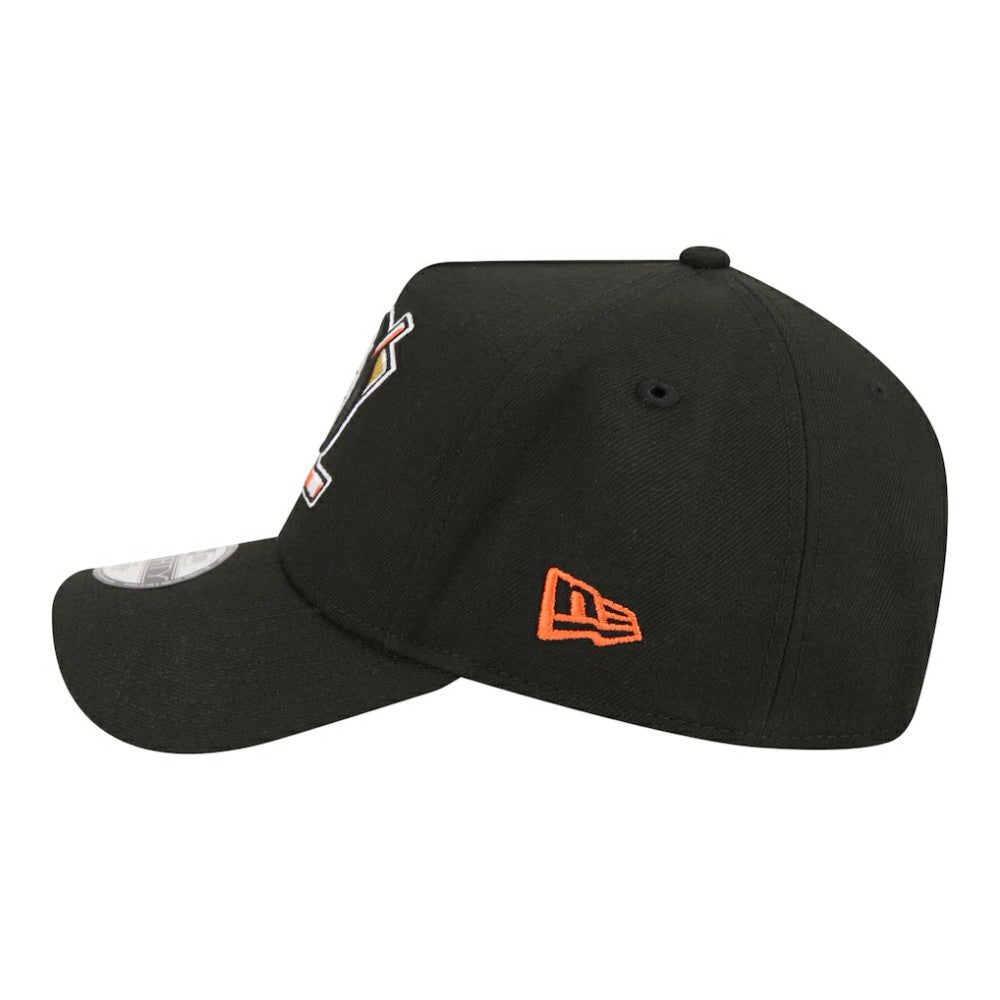 NHL Black Anaheim Ducks New Era Youth 9FORTY A-Frame Adjustable Hat