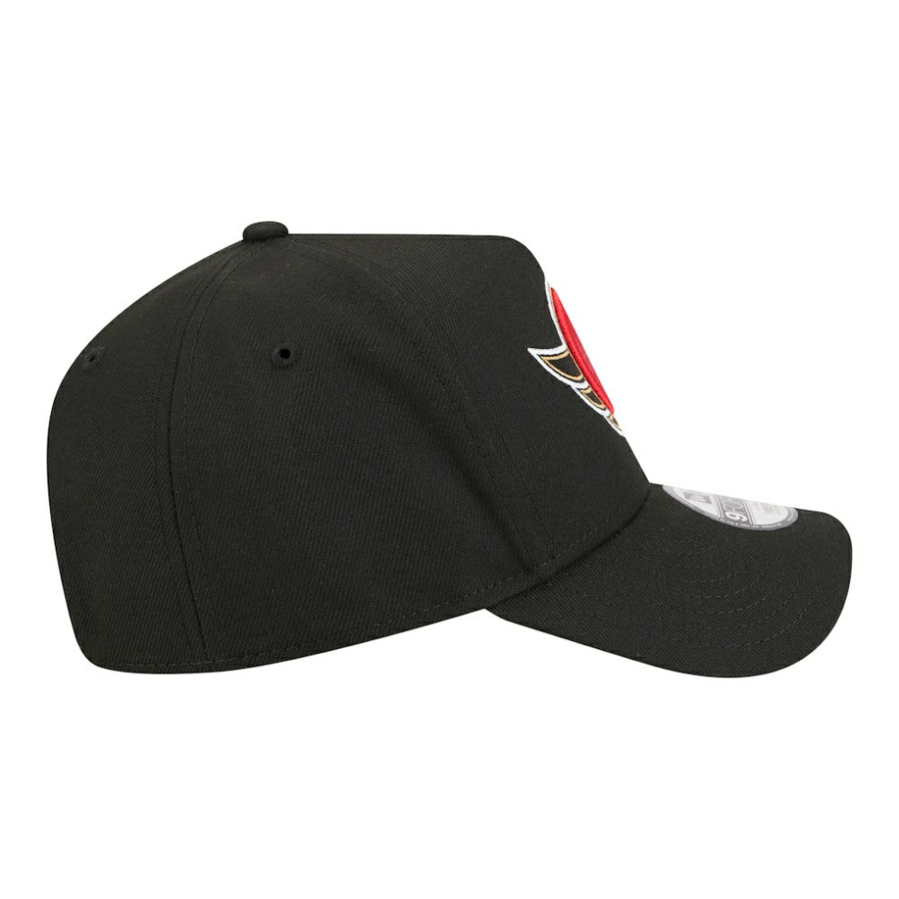 NHL Black Ottawa Senators New Era Youth 9FORTY A-Frame Adjustable Hat