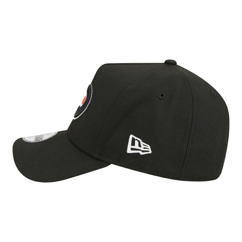 NHL Black Philadelphia Flyers New Era Youth 9FORTY A-Frame Adjustable Hat