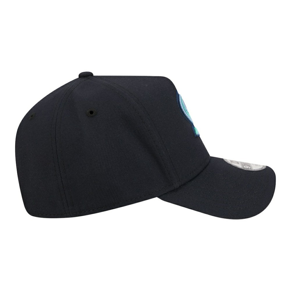 NHL Deep Sea Blue Seattle Kraken New Era Youth 9FORTY A-Frame Adjustable Hat