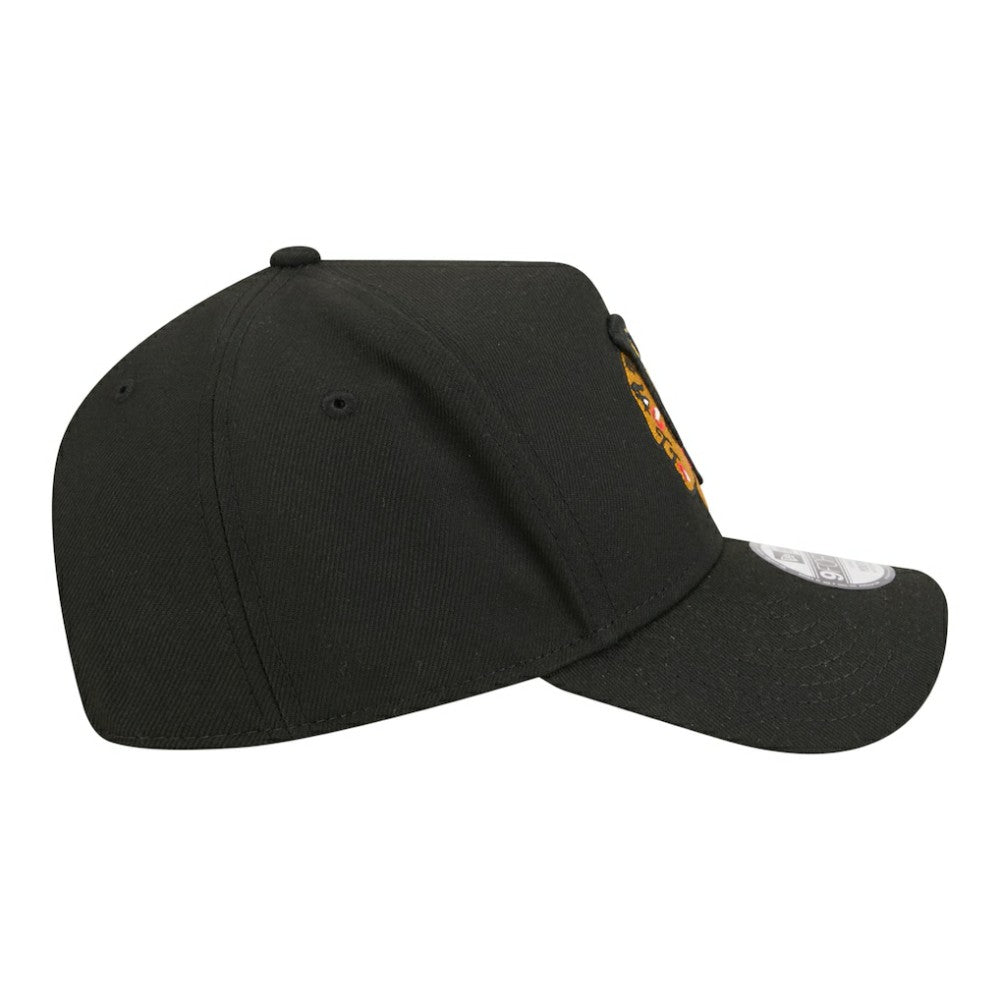 NHL Black Chicago Blackhawks New Era Youth 9FORTY A-Frame Adjustable Hat