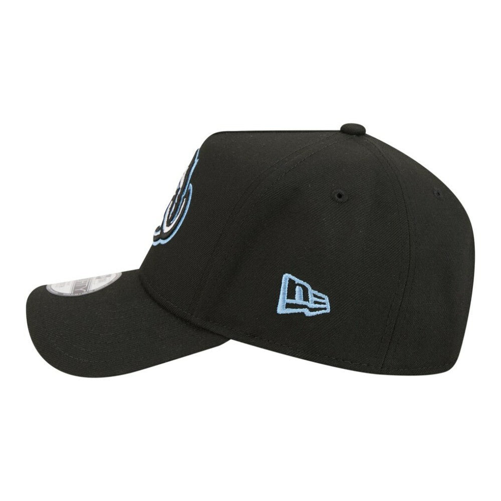 NHL Black Utah Mammoth New Era Youth 9FORTY A-Frame Adjustable Hat