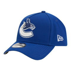 NHL Blue Vancouver Canucks New Era Youth 9FORTY A-Frame Adjustable Hat