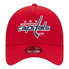 NHL Red Washington Capitals New Era Youth 9FORTY A-Frame Adjustable Hat