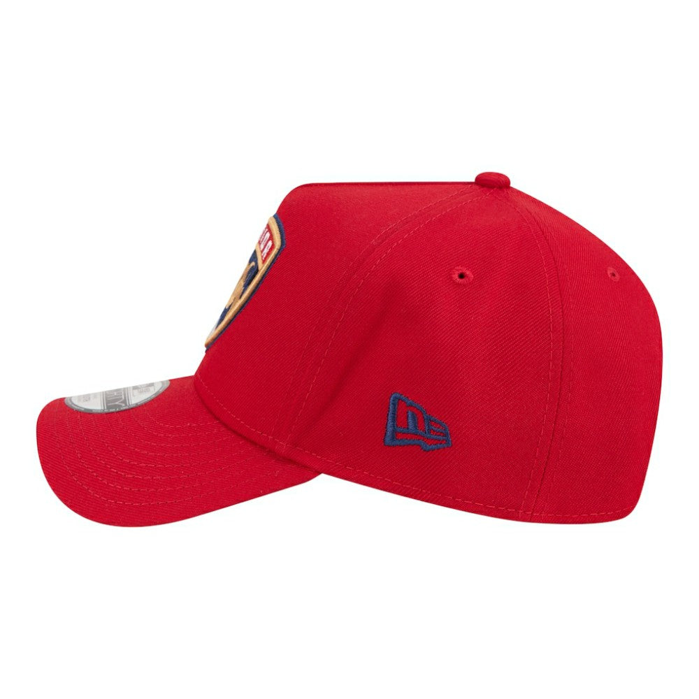NHL Red Florida Panthers New Era Youth 9FORTY A-Frame Adjustable Hat