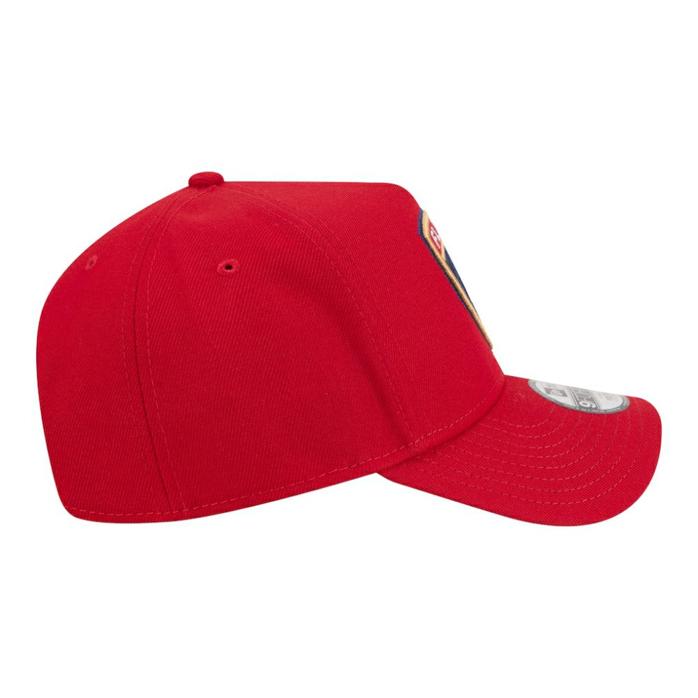 NHL Red Florida Panthers New Era Youth 9FORTY A-Frame Adjustable Hat
