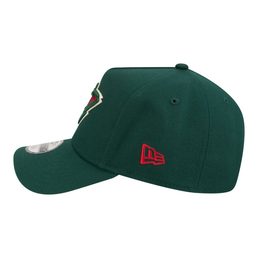NHL Green Minnesota Wild New Era Youth 9FORTY A-Frame Adjustable Hat